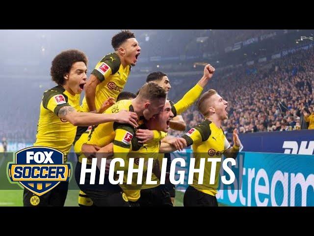 FC Schalke 04 vs. Borussia Dortmund | 2018-19 Bundesliga Highlights