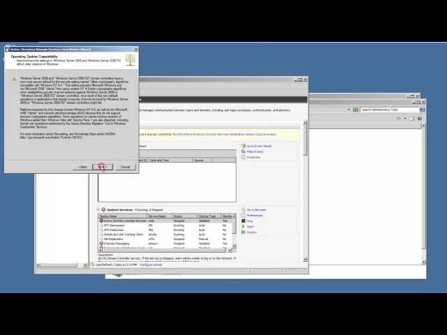 Window Server 2008 R2 Tutorial - Install Active Directory Role