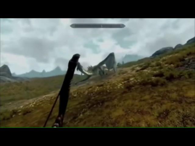 Skyrim - Dragon Gets Down