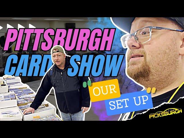 Pittsburgh Card Show Set Up: Must-See!