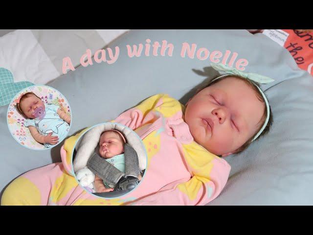 Reborn Baby Noelle's Day In The Life *with outing* | Sophia's Reborns