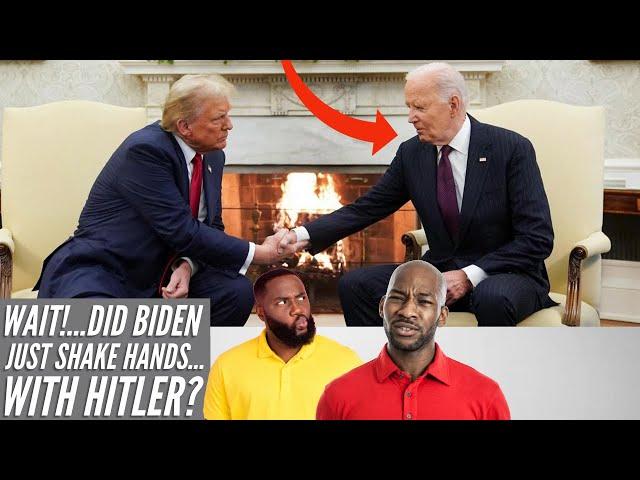 DEMOCRACY THREAT GONE? Biden LAUGHING At Trump White House Meeting