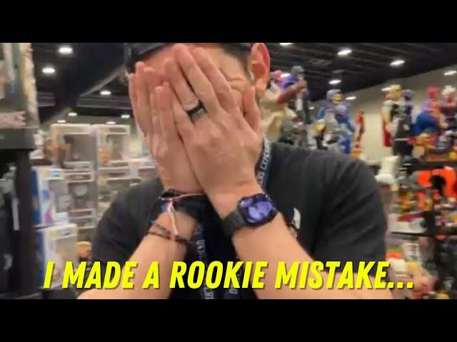 I Made the ROOKIE Mistake on the Toy Hunt…(Toy Hunting Retro Expo)