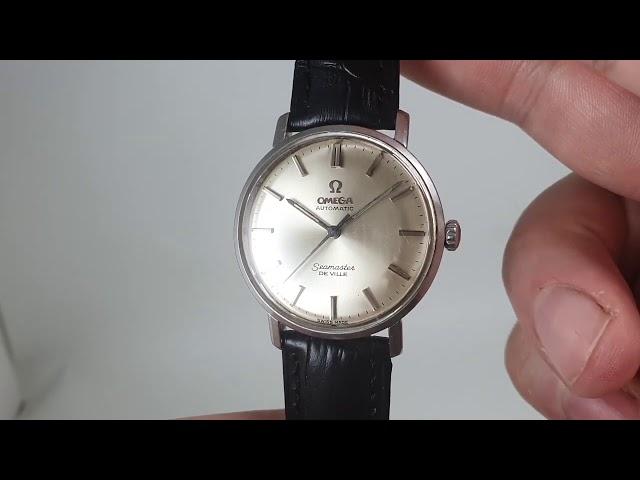 1962 Omega Seamaster De Ville automatic men's vintage watch.  Model reference 14905