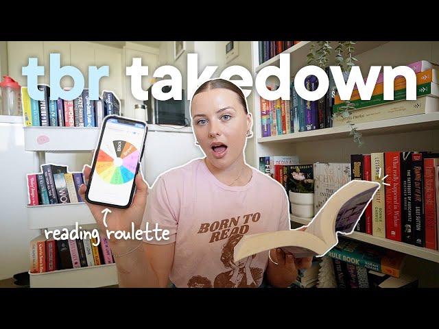 let’s read every book on my TBR  *reading roulette ep 1*