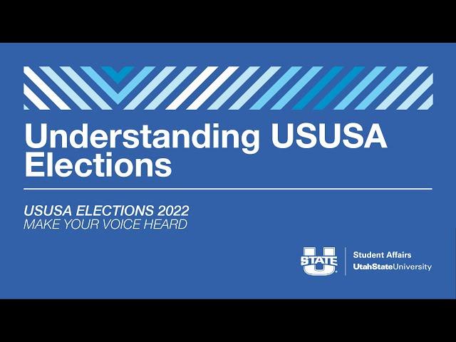 Understanding USUSA Elections