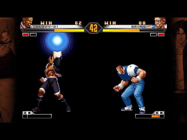 KOF98UM HEAVY D! vs BRIAN:The King of Fighters'98 Ultimate Match SNK fighting game NEOGEO