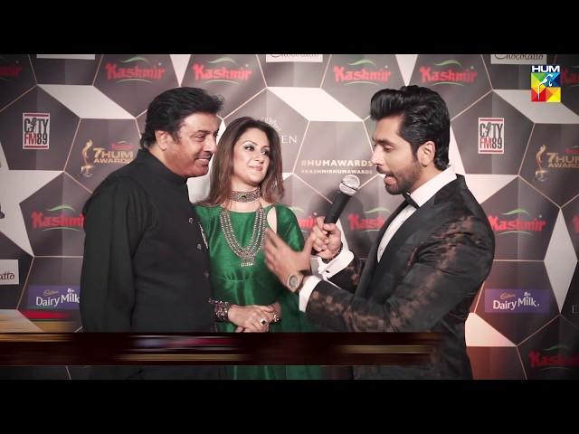 Kashmir 7th HUM Awards | Noman Ijaz | Red Carpet | Main Event | HUM Awards | HUM TV