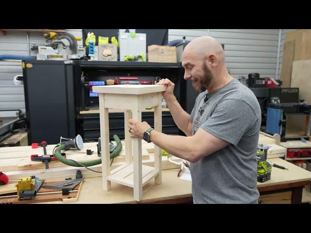 How to Build a Side Table | Beginner Woodworking Project