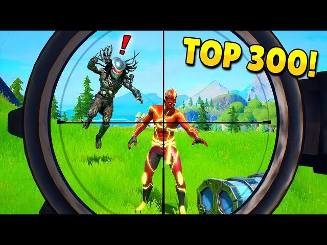 TOP 300 FUNNIEST FAILS IN FORTNITE (Part 4)