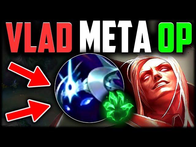 NEW VLAD META IS COMPLETLY BUSTED (Brainless Scaling) How to Vladimir & Carry for Beginners S14