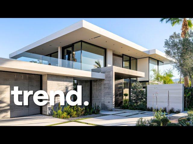 Contemporary Living Perfected: Tour the Top Trendy Modern Home and Lush Courtyard Garden