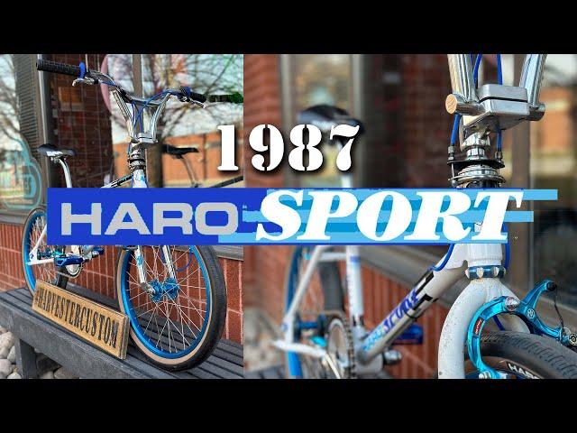 1987 HARO SPORT OLD SCHOOL BMX BUILD @ HARVESTER BIKES