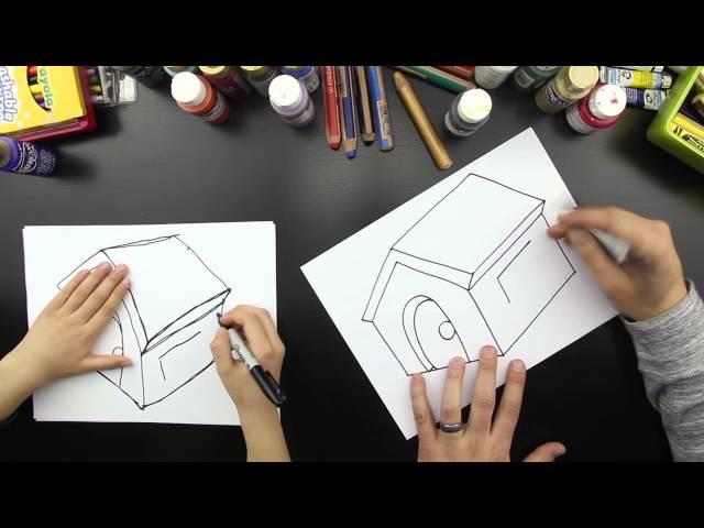 How To Draw A House