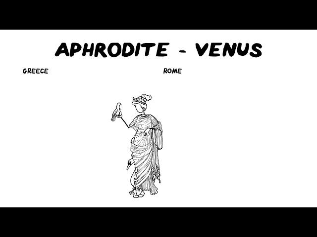 Aphrodite/Venus: Greek Myth Comix explains the Olympian Gods (OCR GCSE Classics learning/revision)