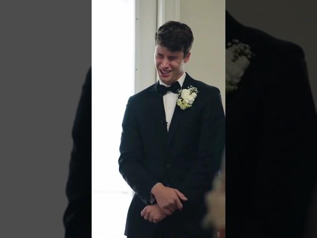 Did you hear the groom's happy cry  video   densmore films #trendding #love #wedding #weddingtiktok