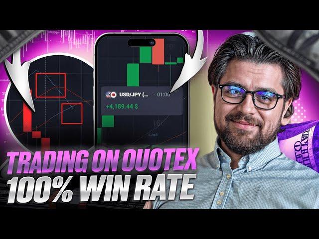  TRADING ON QUOTEX PLATFORM - 100% WIN RATE | Quotex Trading | Quotex Intraday