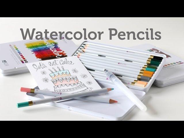 Card Making and Paper Crafting How To: Watercolor Pencils