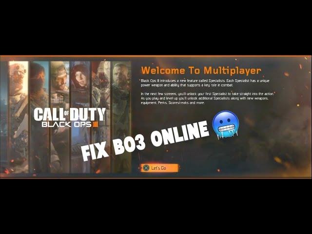 How to Fix BO3 Online Freeze PS3 4.91