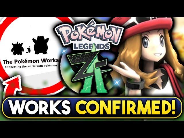 POKEMON NEWS! POKEMON WORKS OFFICIALLY ANNOUNCED! NEW LEGENDS Z-A & POCKET TCG GAMEPLAY RUMORS!