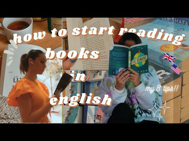 como empezar a leer en ingles ・・  8 tips