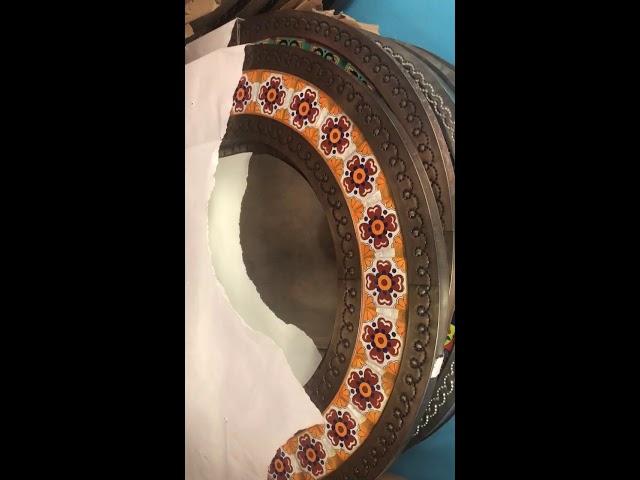 Arch tin mirrors