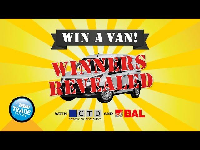 WIN A VAN with CTD and BAL: Winners Revealed!