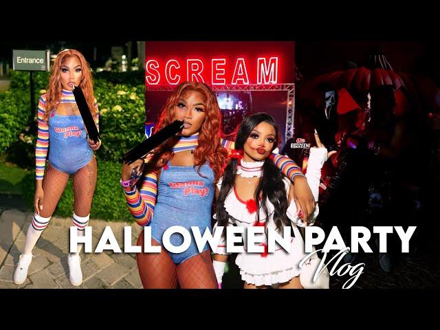 DAILY VLOG | I went to a Halloween Party dressed as CHUCKY, GRWU | Must Watch