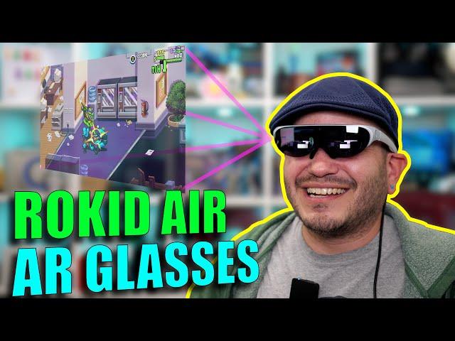 Rokid Air AR Glasses: A BIG SCREEN for Portable Gaming!