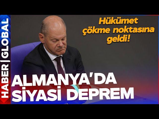 ALMANYA'DA SİYASİ DEPREM! Koalisyon Dağıldı, Hükümet Çökme Noktasına Geldi