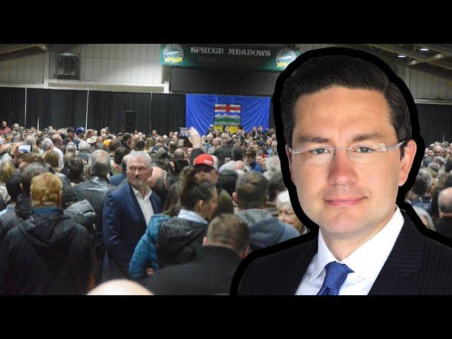 Scenes from the Road: Crowd Breaks out in Singing National Anthem at Pierre Poilievre Event