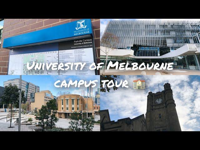 University of Melbourne Campus Tour | Visited my university