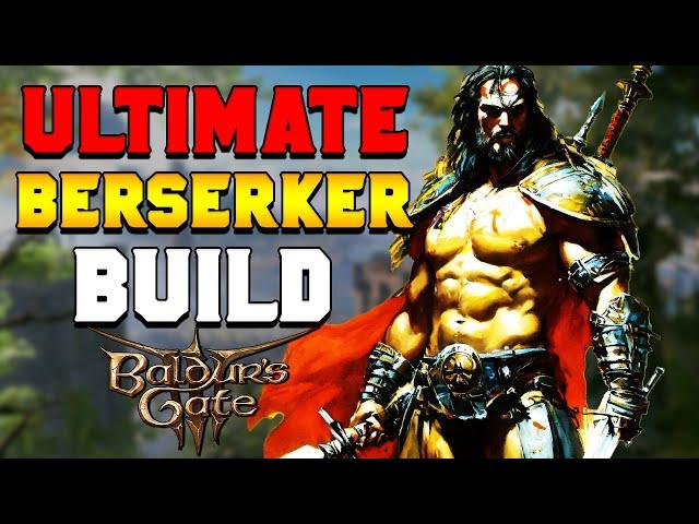 ULTIMATE BERSERKER (Karlach) Build for Baldur's Gate 3