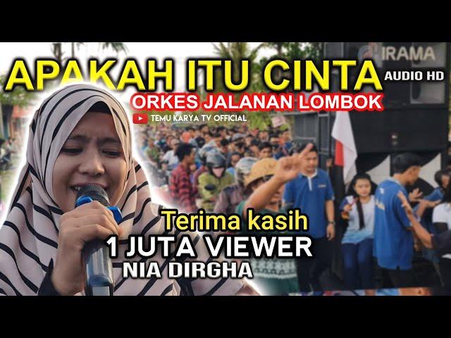 SUARA TERBAIK NIA DIRGHA DI LAGU APAKAH ITU CINTA _ IPANK | VERSI KOPLO TERBARU DANGDUT JALANAN