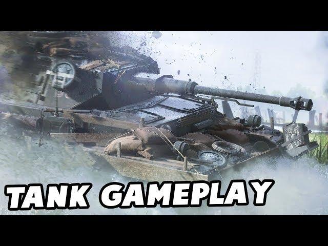 Battlefield 5 Multiplayer TANK GAMEPLAY - German Tiger Tank (BF5 Gameplay Part 1)