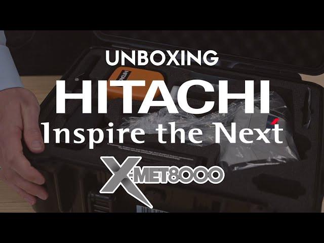 Unboxing Hitachi's XMET-8000 XRF Precious Metal Analyser!