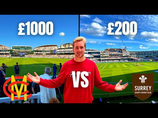 Lord's Cricket Ground VS The Kia Oval (EXCLUSIVE tickets edition!)