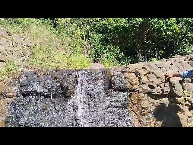 live waterfall near Hyderabad