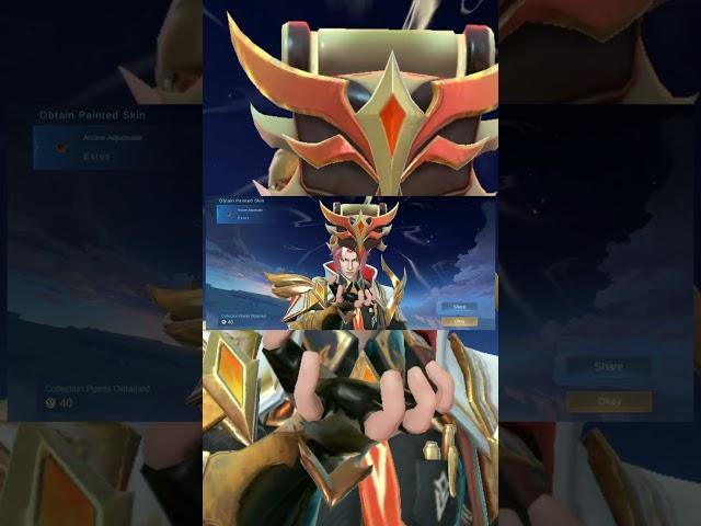 i got Estes skin in MLBB