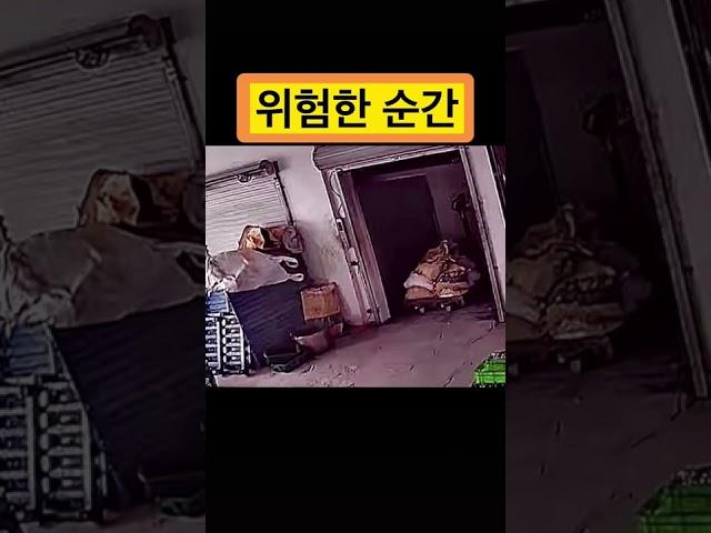 위험한 순간(한평생 운은 다 쓴듯)#사고 #안전사고 #추천 #shorts