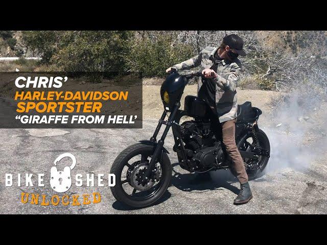 Chris’ Harley-Davidson XL1200S “Giraffe From Hell”