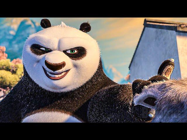 I'm THE Big Fat Panda - The Skadoosh Scene | Kung Fu Panda | CLIP  4K