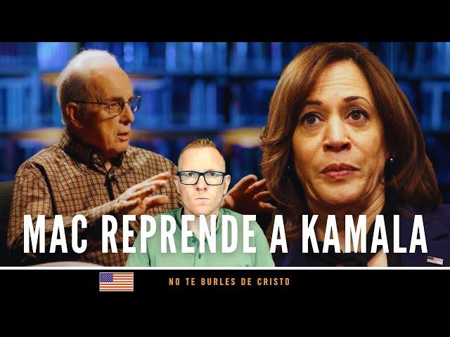 California - John MacArthur REPRENDE a Kamala Harris por burlarse de cristianos  Pastor Will Graham