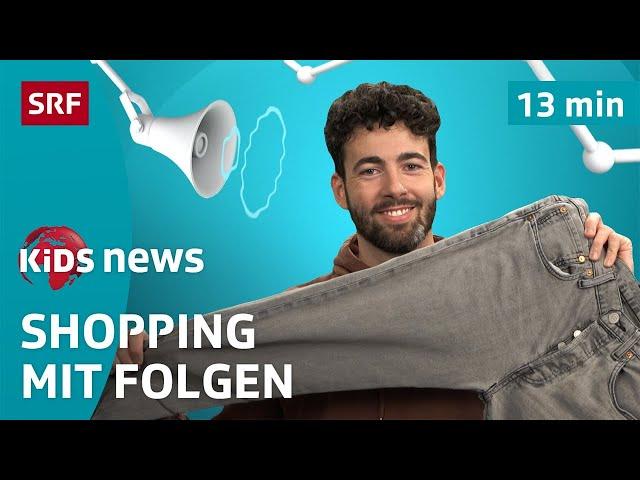 SRF Kids News: Wie der Schnäppchenwahn unserer Umwelt schadet | Kindervideos