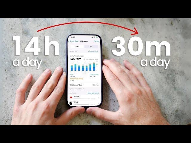 How I instantly reduced my screen time by 90%