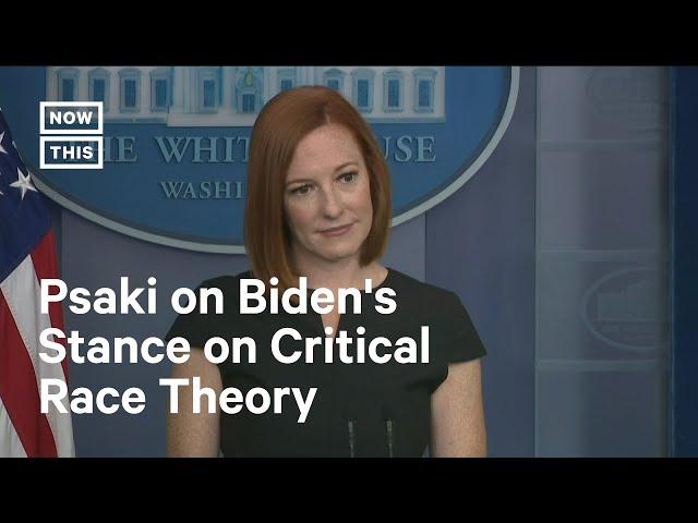 WH Press Sec Jen Psaki Answers Question on Critical Race Theory #Shorts