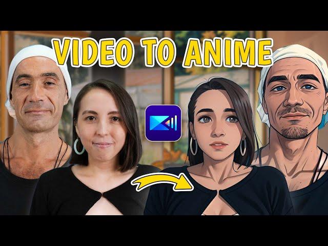 One Click AI Animation: Convert Video to AI Anime | PowerDirector