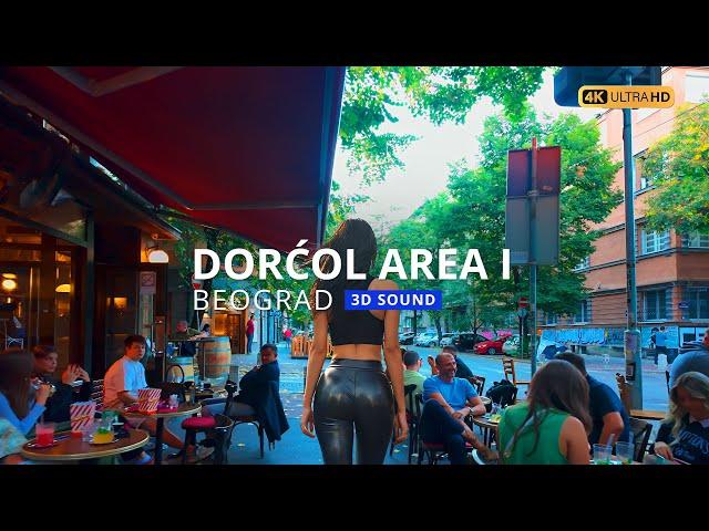 Serbia | Belgrade | Dorćol Area I | Walking Tour | 4K | 3D Sound #travel #3dsound