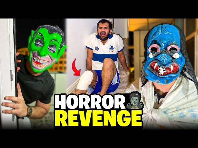 Horror Prank on Dogar‍️Tuti Tang k sath Bhag gya.