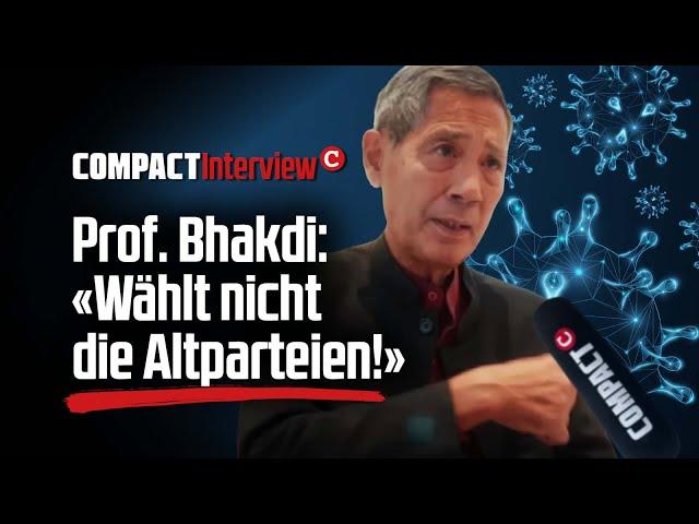 Prof. Bhakdi: „Wählt nicht die Altparteien!“